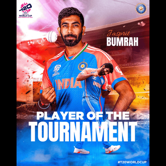 Bumrah T20 World Cup Poster