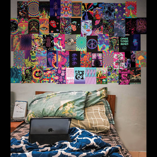 Trippy Wall Collage Kit