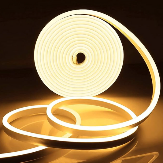 Warm White Neon Light with Adapter